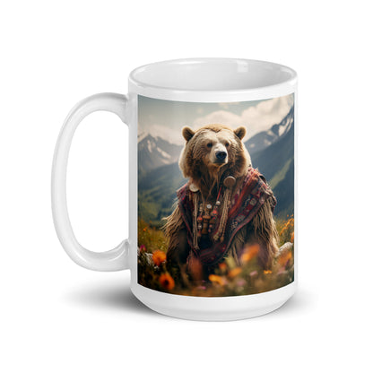 Bear Spirit Animal Ceramic Mug