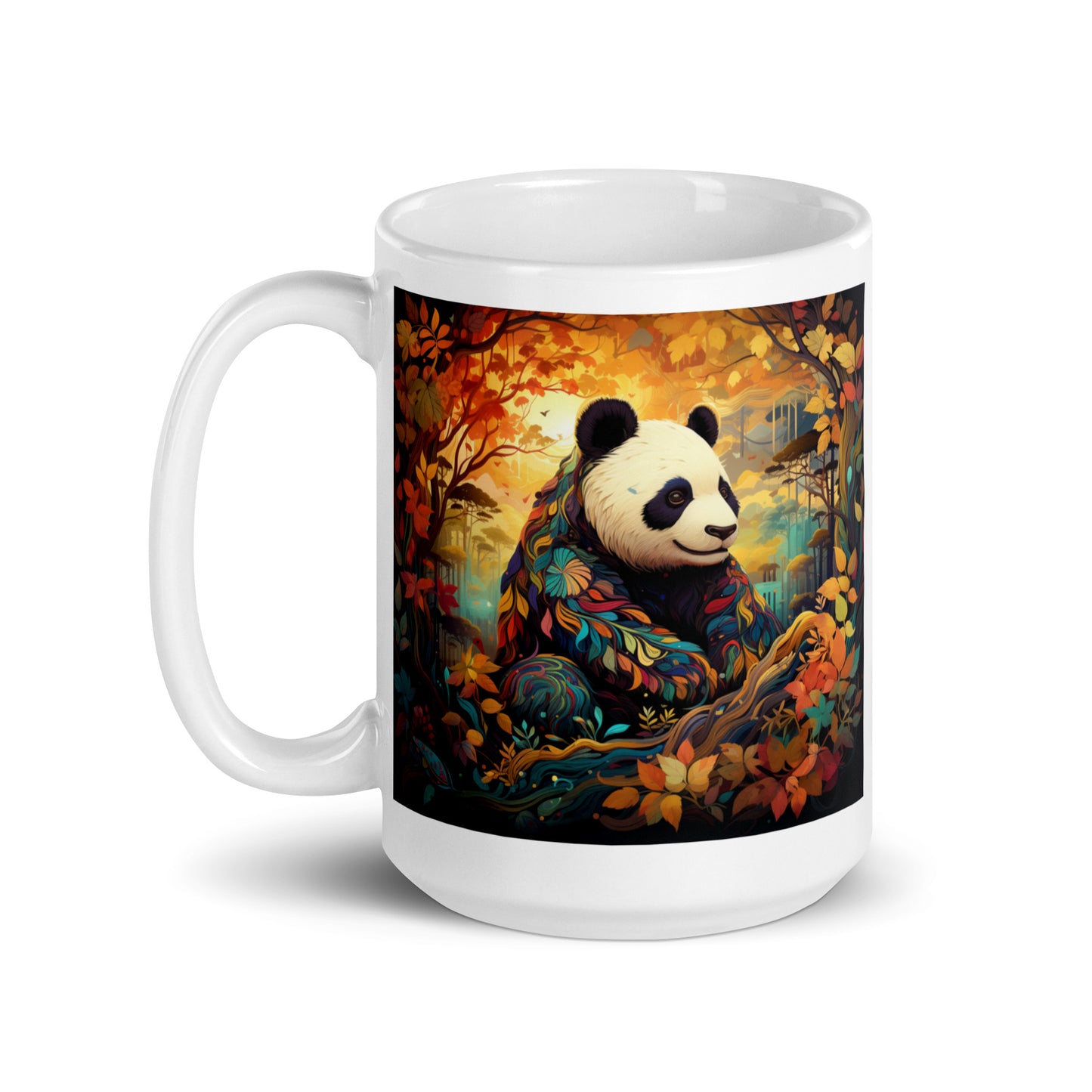 Panda Spirit Animal Ceramic Mug