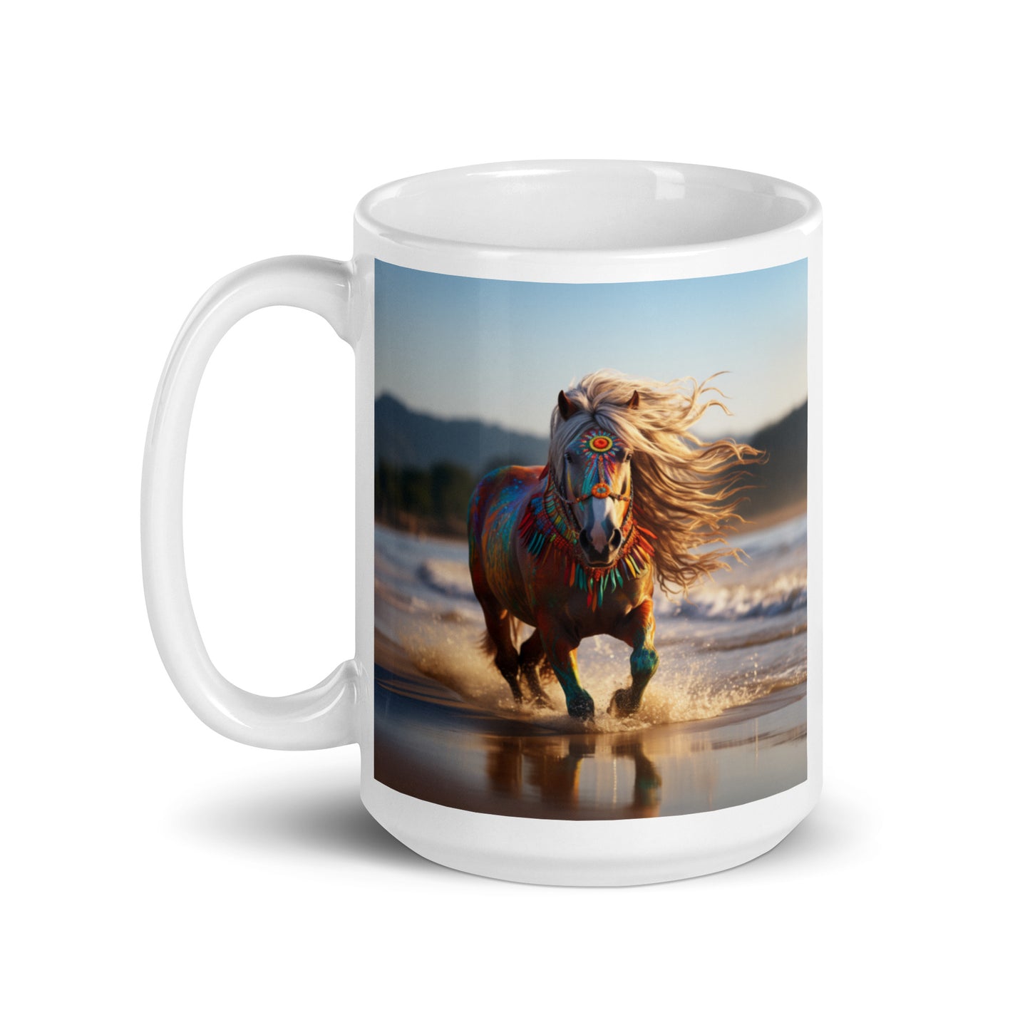 Horse Spirit Animal Ceramic Mug