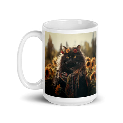 Cat Spirit Animal Ceramic Mug