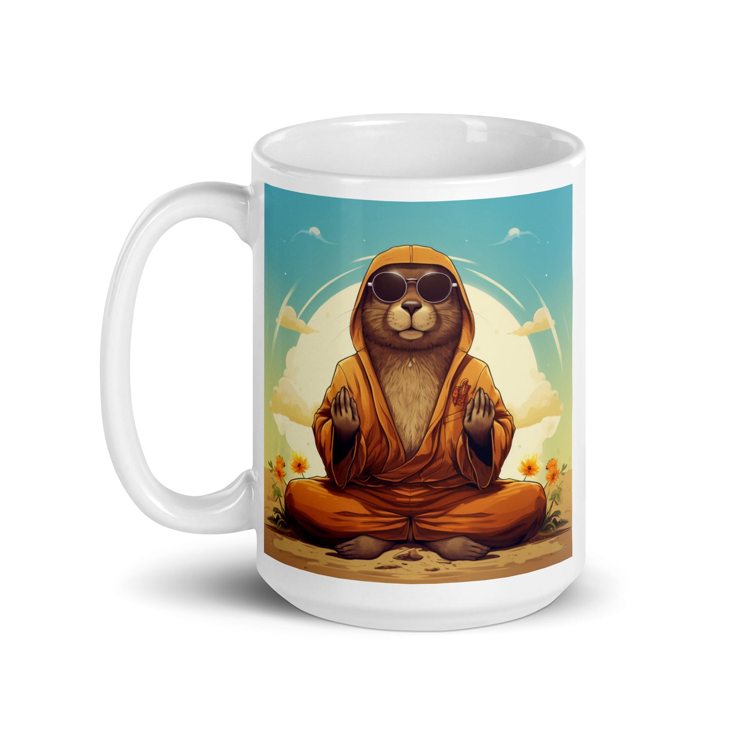 Groundhog Spirit Animal Ceramic Mug