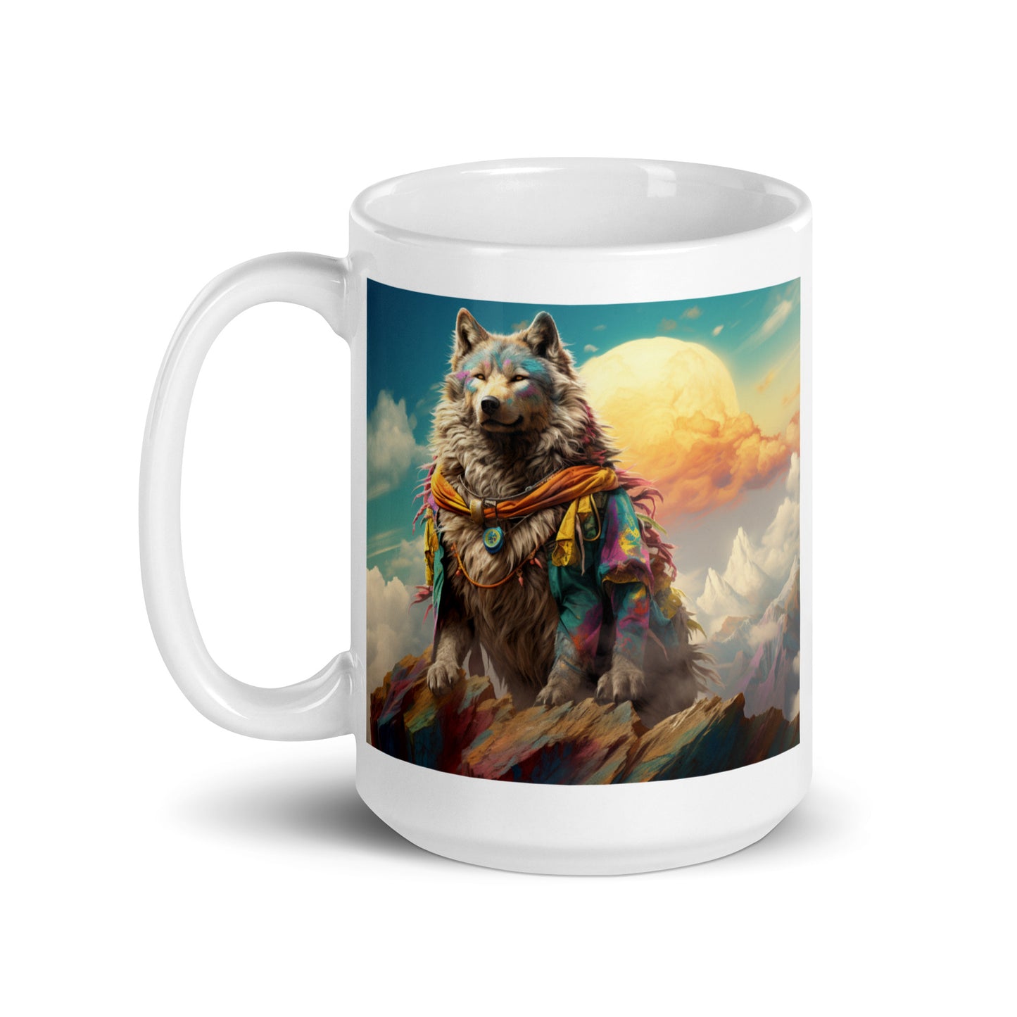 Wolf Spirit Animal Ceramic Mug