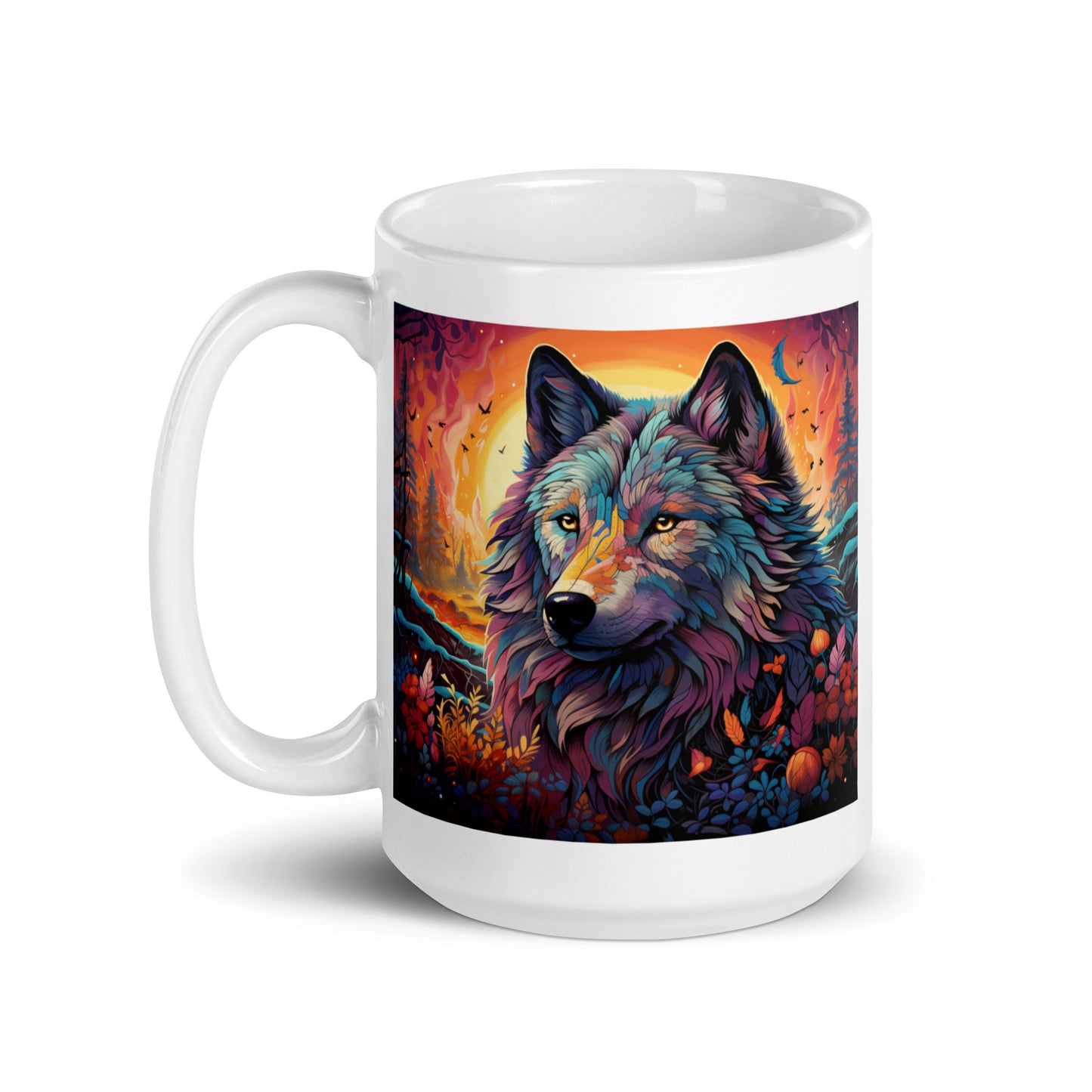 Wolf Spirit Animal Ceramic Mug