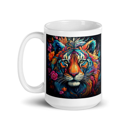 Tiger Spirit Animal Ceramic Mug