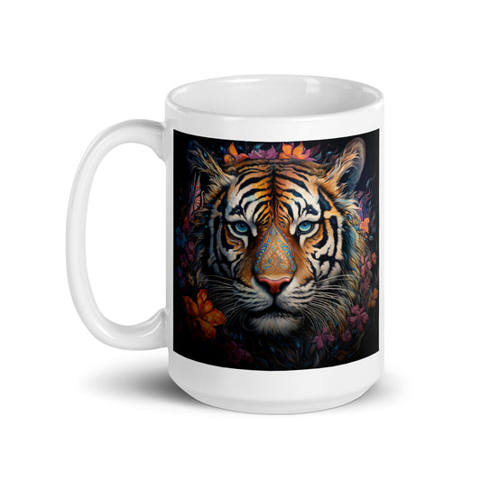 Tiger Spirit Animal Ceramic Mug