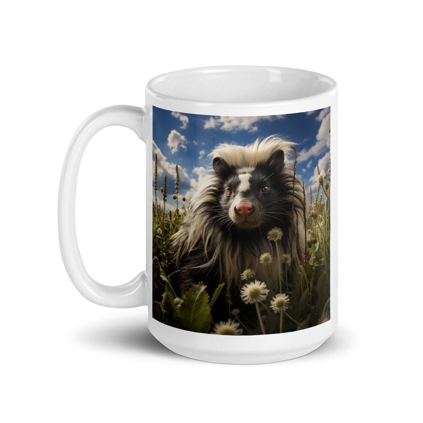 Skunk Spirit Animal Ceramic Mug