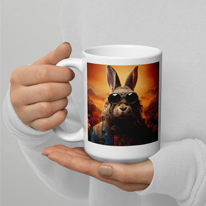 Rabbit Spirit Animal Ceramic Mug