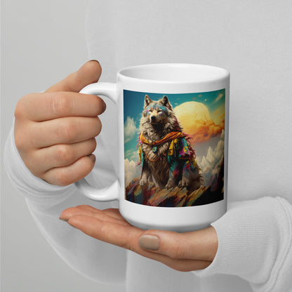 Wolf Spirit Animal Ceramic Mug