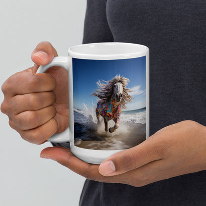 Horse Spirit Animal Ceramic Mug