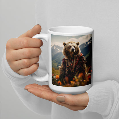 Bear Spirit Animal Ceramic Mug