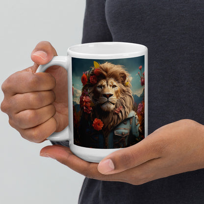 Lion Spirit Animal Ceramic Mug