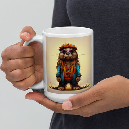 Groundhog Spirit Animal Ceramic Mug