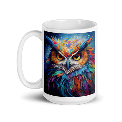 Owl Spirit Animal Ceramic Mug