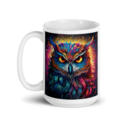 Owl Spirit Animal Ceramic Mug