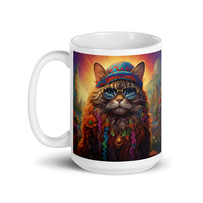 Cat Spirit Animal Ceramic Mug