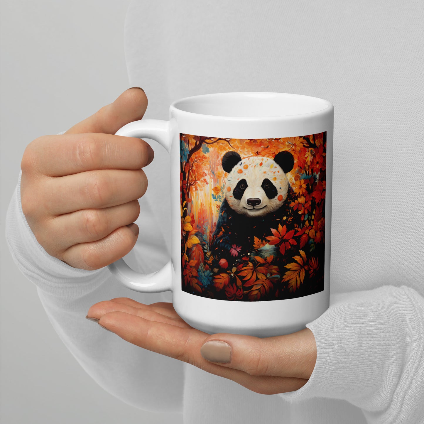 Panda Spirit Animal Ceramic Mug