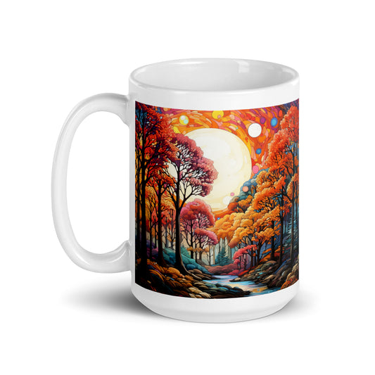 Autumn Landscape Ceramic Mug