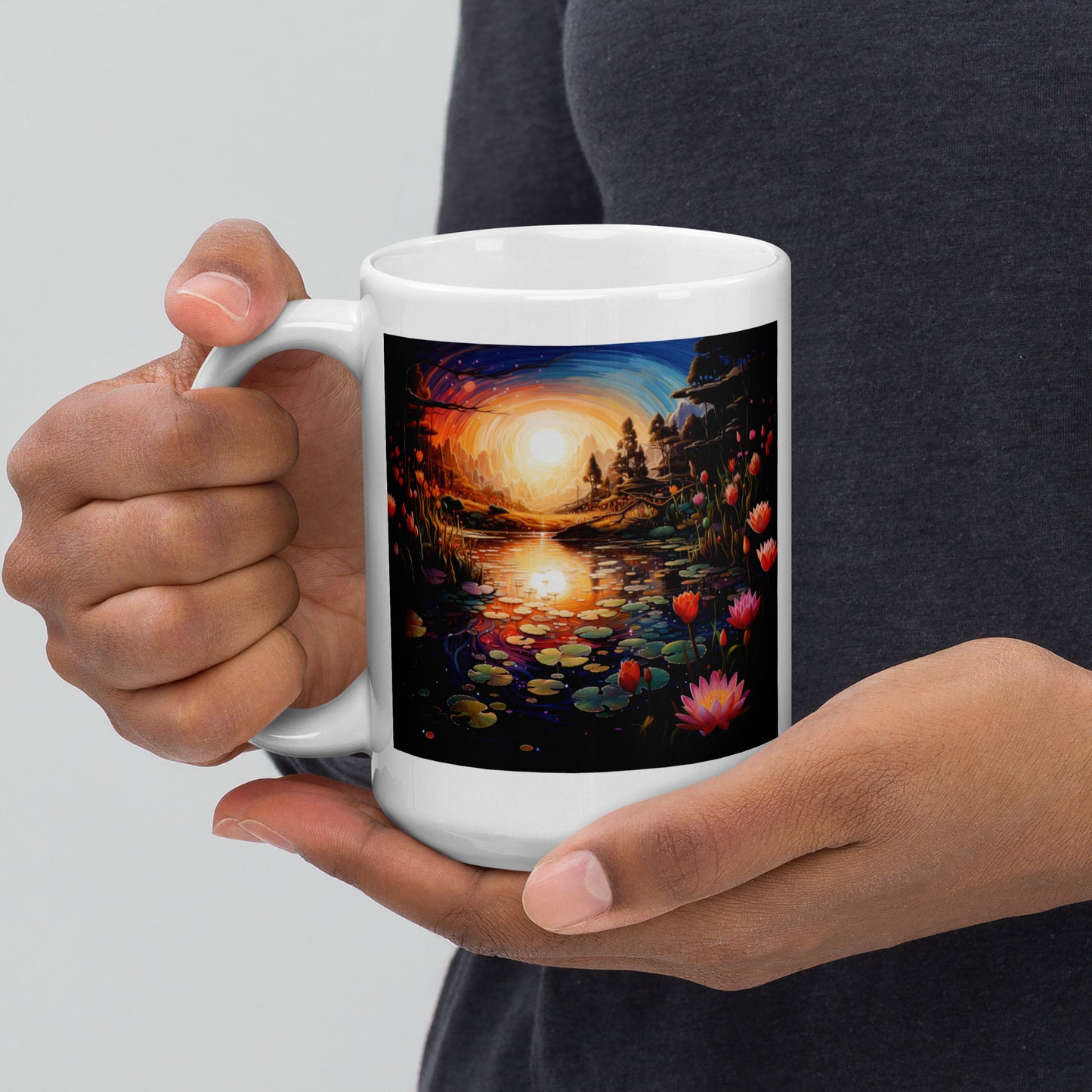 Beautiful Pond Ceramic Mug