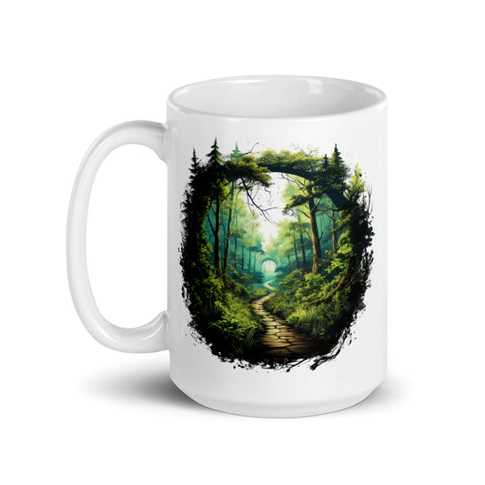 Choosing the Road Less Traveled With Joy Ceramic Mug