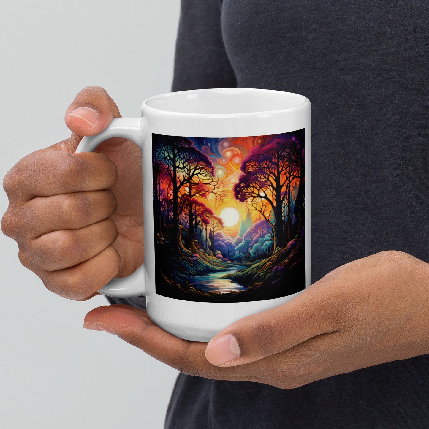 Let Nature's Rhythm Soothe Your Soul Ceramic Mug