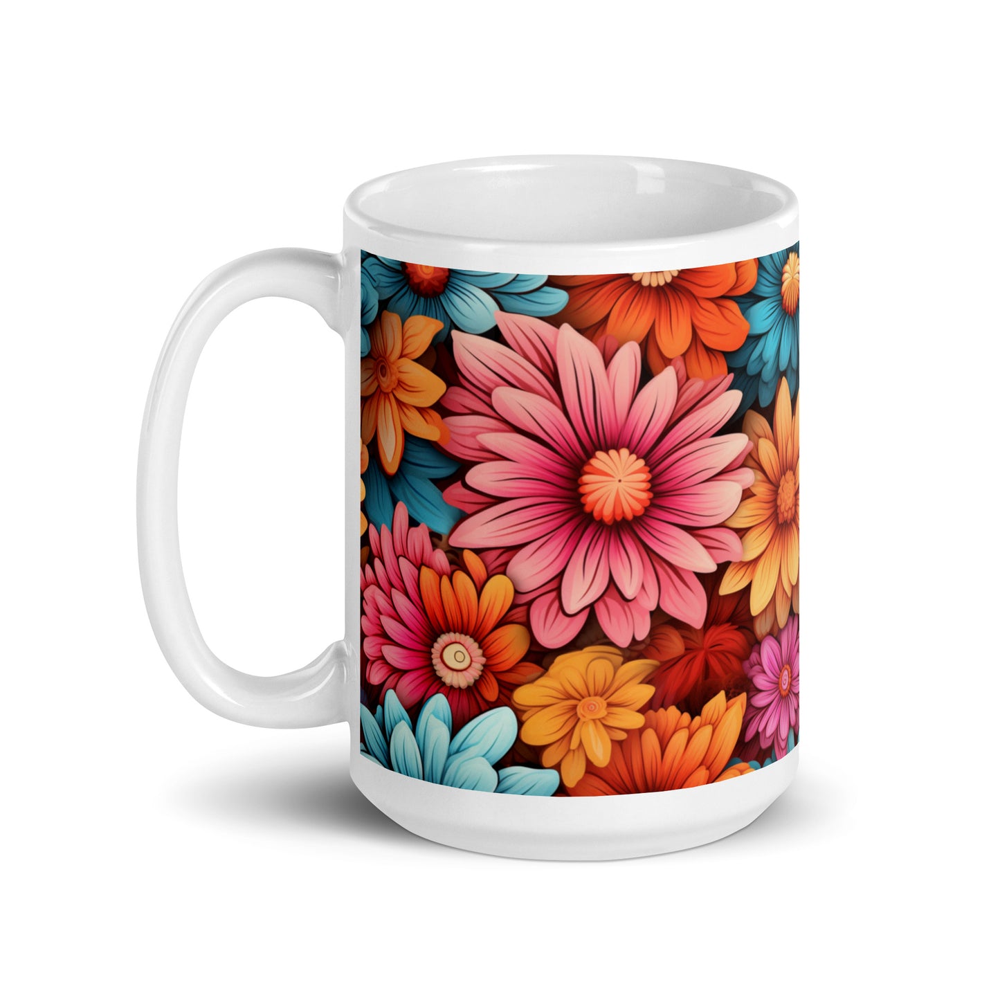 Flower Ceramic Mug