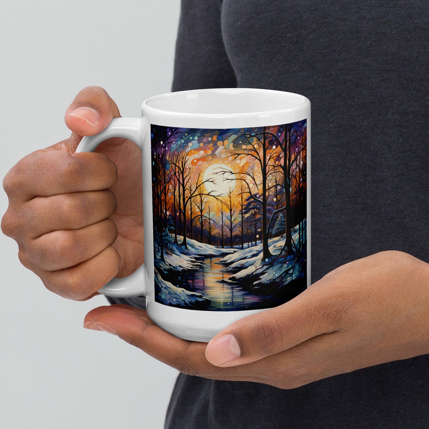 Winter Landscape Ceramic Mug