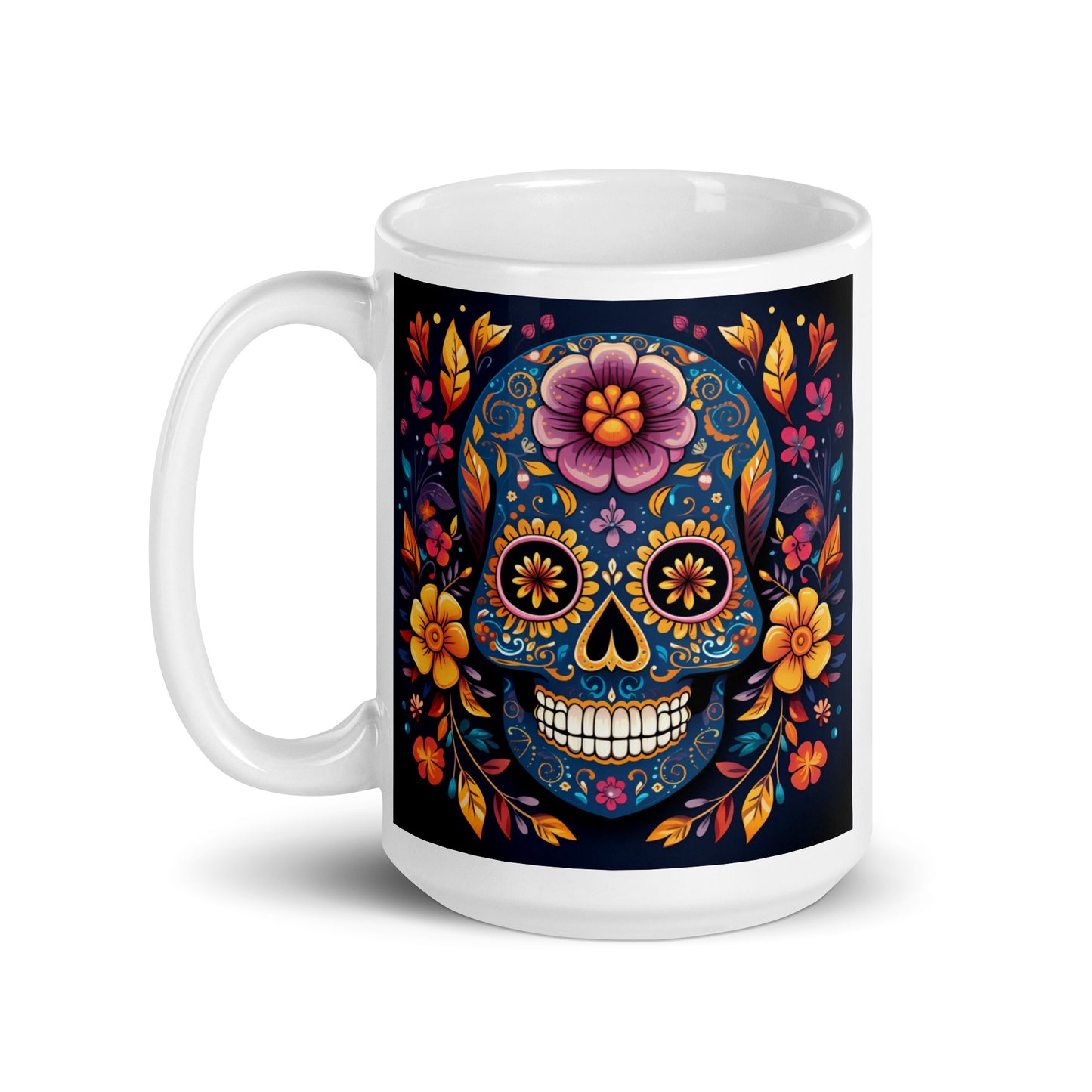 Day of the Dead Sugar Skulls Ceramic Mug