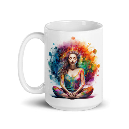 Finding Calm in the Chaos Ceramic Mug