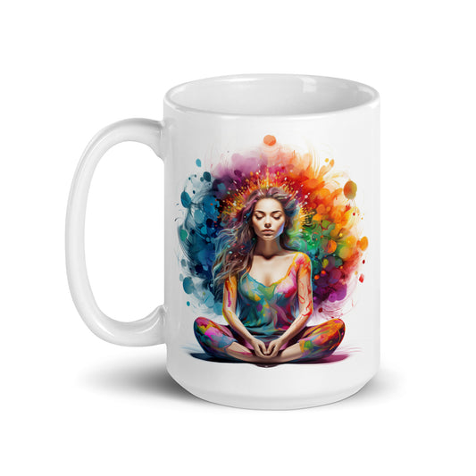 Finding Calm in the Chaos Ceramic Mug