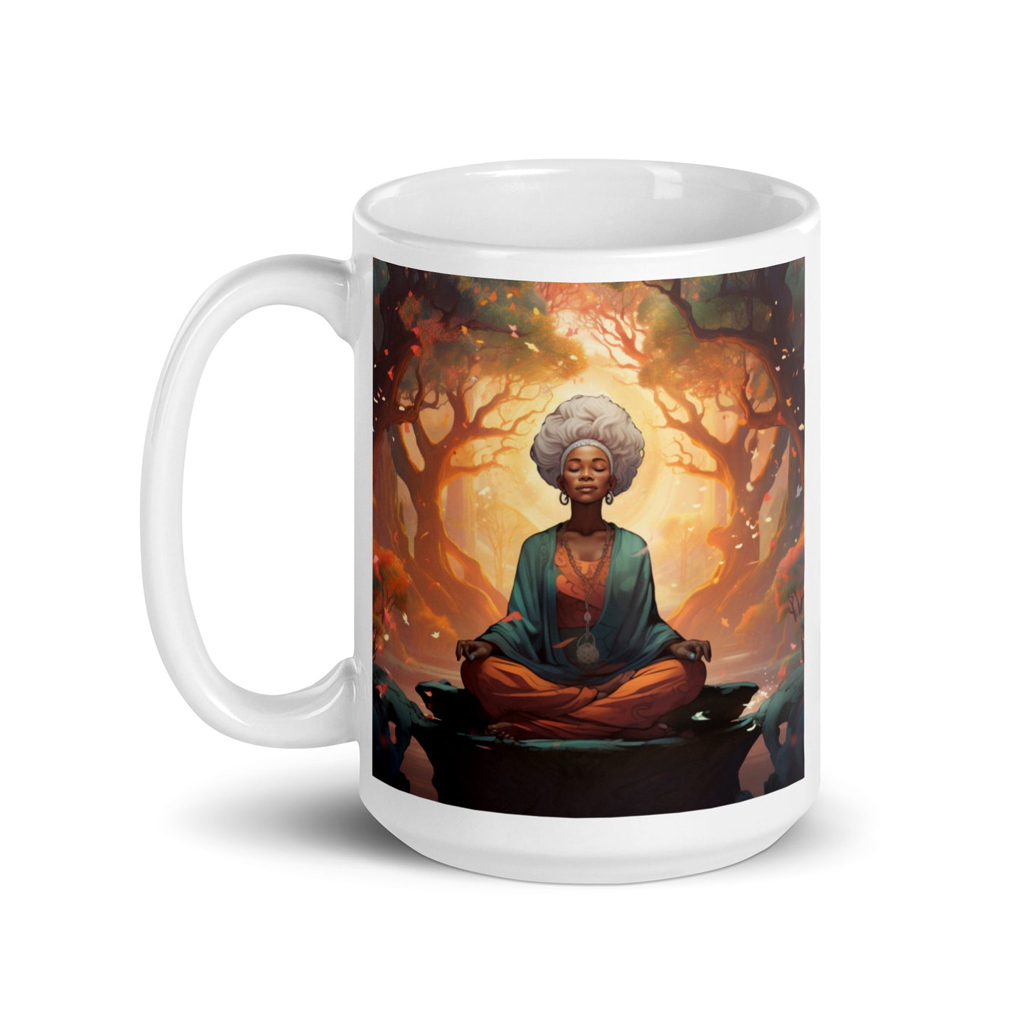 Meditation: Where Magic Happens Ceramic Mug