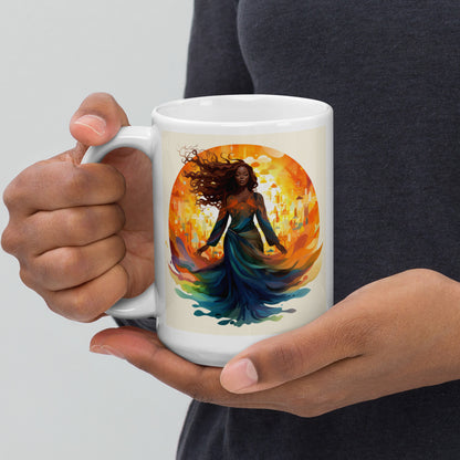 Walk Through This Day With The Confidence Of A Queen Ceramic Mug