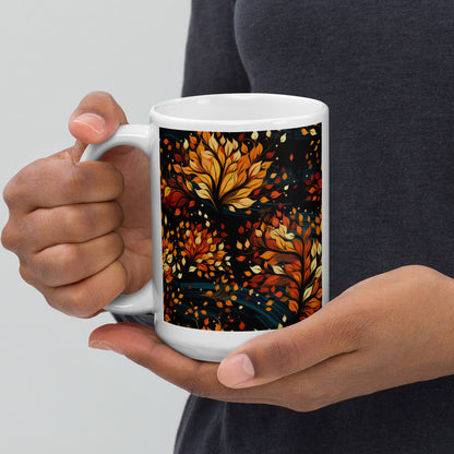 Autumn Breeze Makes Me Feel Fine Ceramic Mug