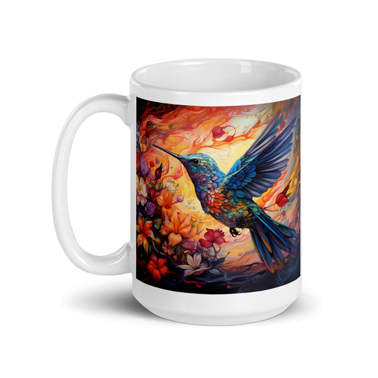 Hummingbird Spirit Animal Ceramic Mug