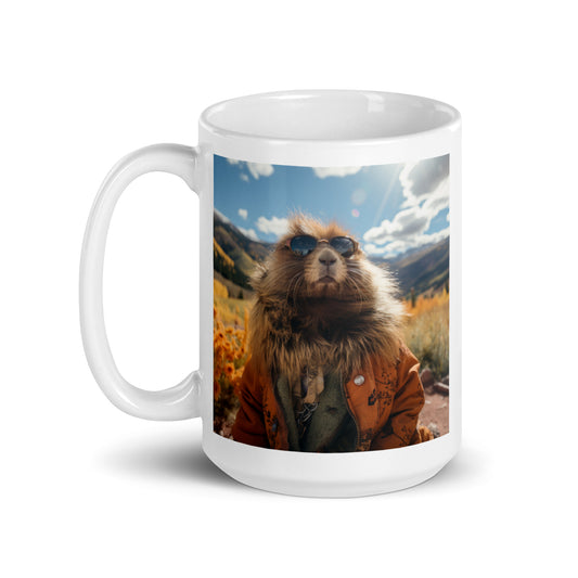 Groundhog Spirit Animal Ceramic Mug