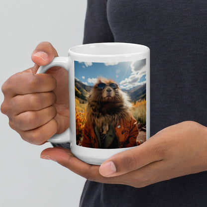 Groundhog Spirit Animal Ceramic Mug