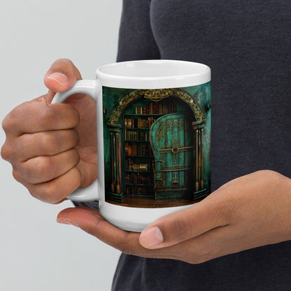 Open a Book & Step Into a World of Magic Ceramic Mug