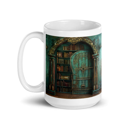 Open a Book & Step Into a World of Magic Ceramic Mug