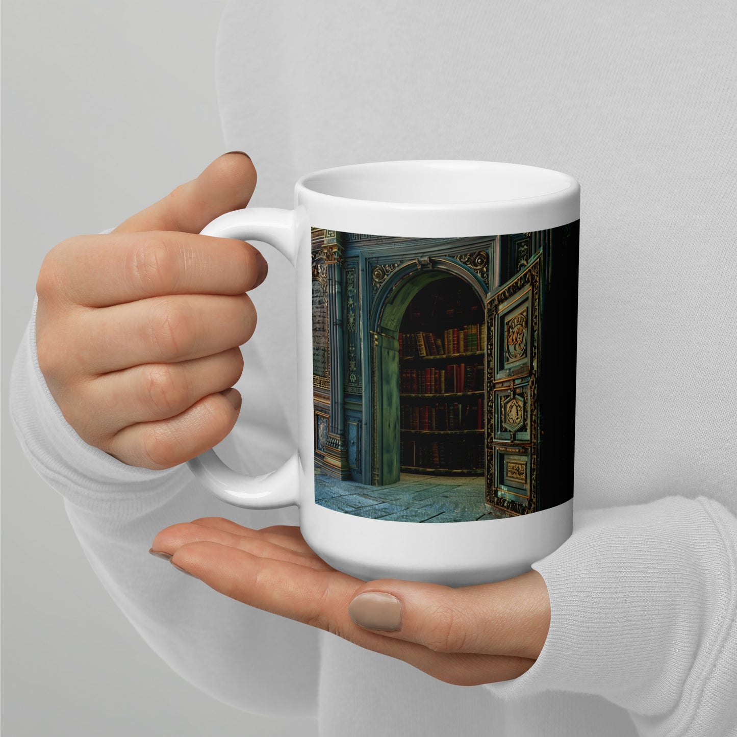 Secret Library Ceramic Mug