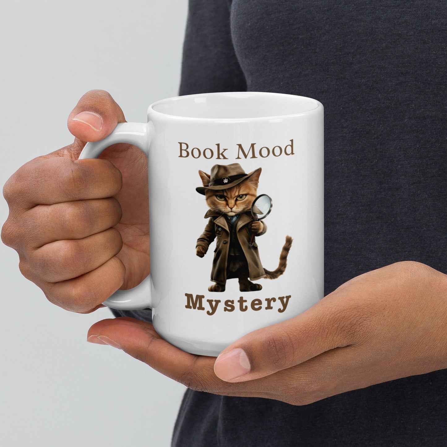 Book Mood: Mystery Ceramic Mug