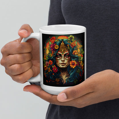 You Are Here to Explore & Experience. Enjoy the Process Ceramic Mug