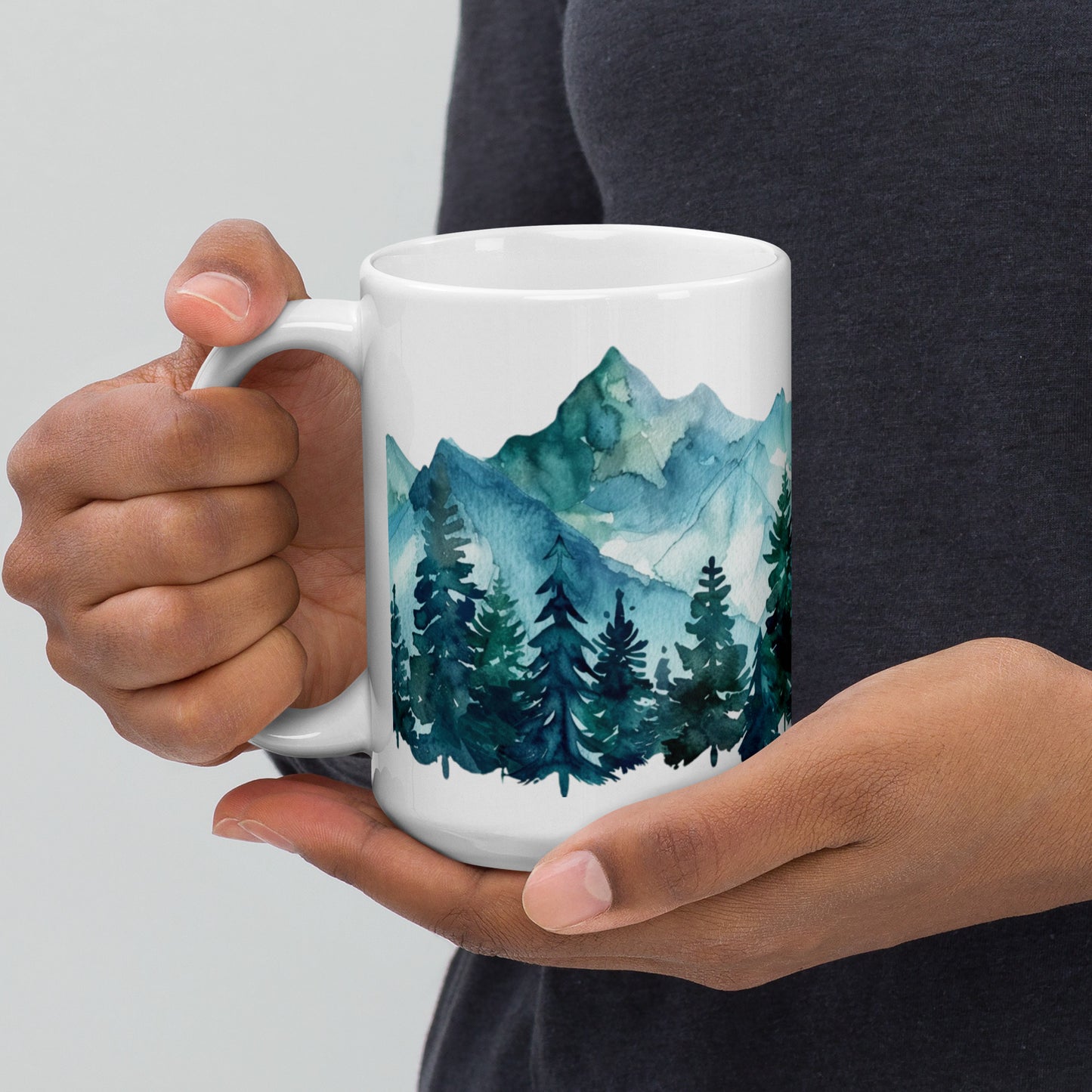 Hiking is My Therapy Ceramic Mug