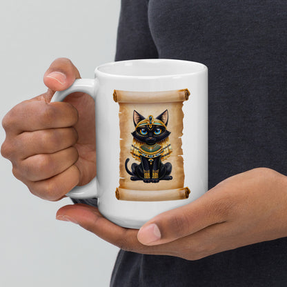 Egyptian Cat Ceramic Mug