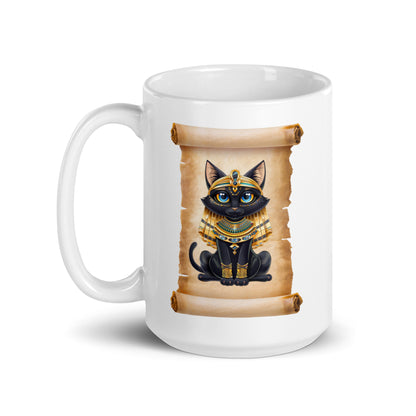 Egyptian Cat Ceramic Mug