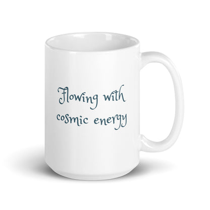 Flowing With Cosmic Energy Ceramic Mug