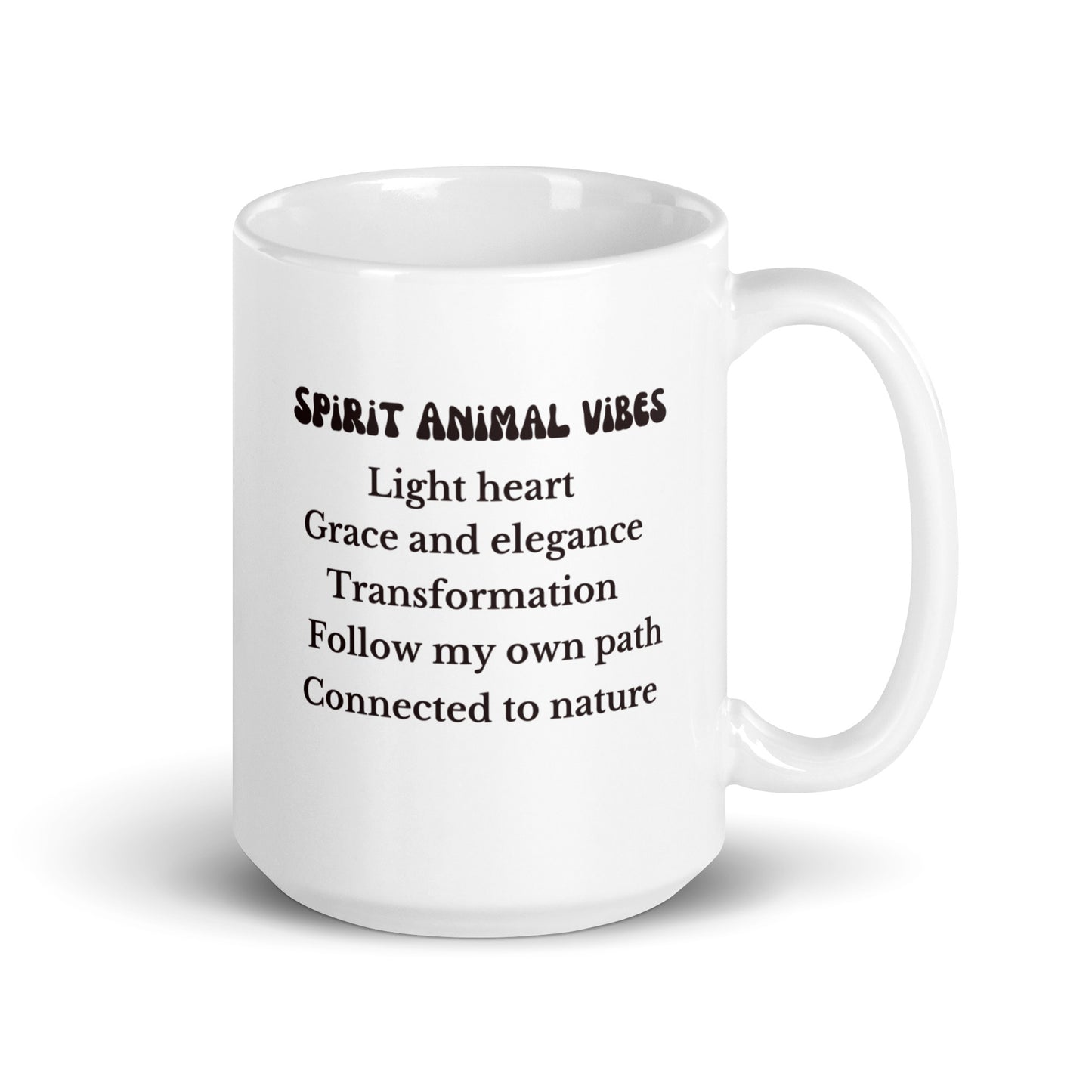 Butterfly Spirit Animal Ceramic Mug