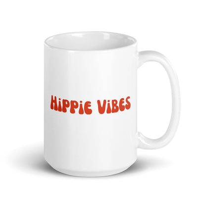 Hippie Vibes, Tie Dye Ceramic Mug