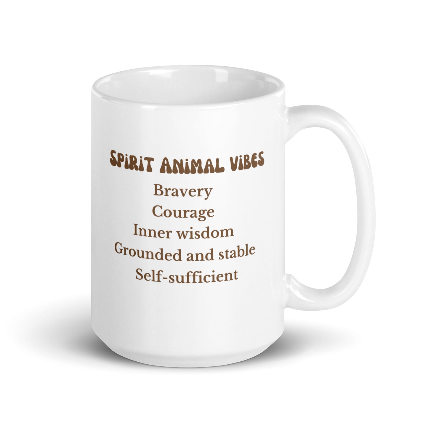 Bear Spirit Animal Ceramic Mug