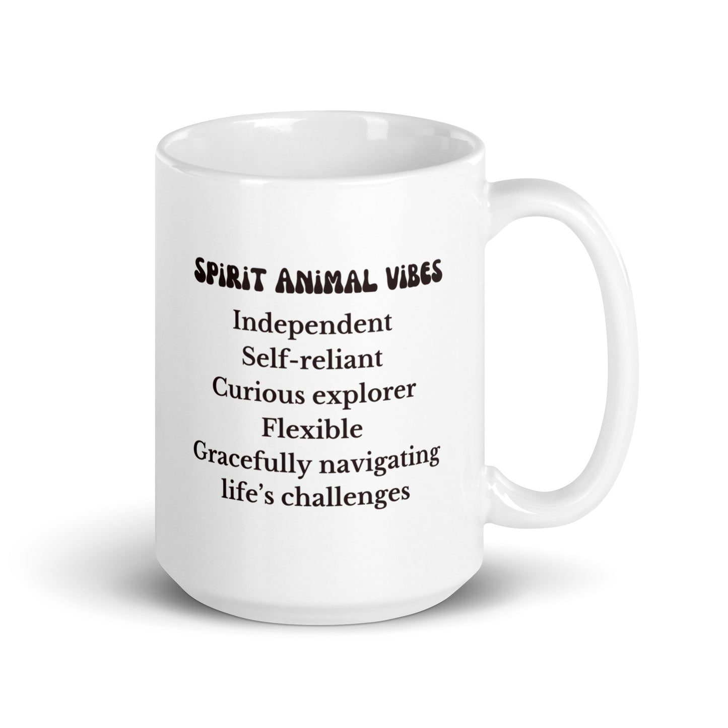 Cat Spirit Animal Ceramic Mug