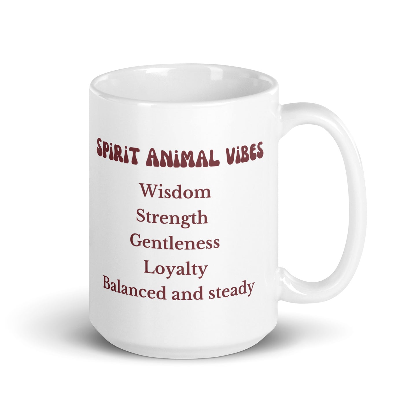 Elephant Spirit Animal Ceramic Mug