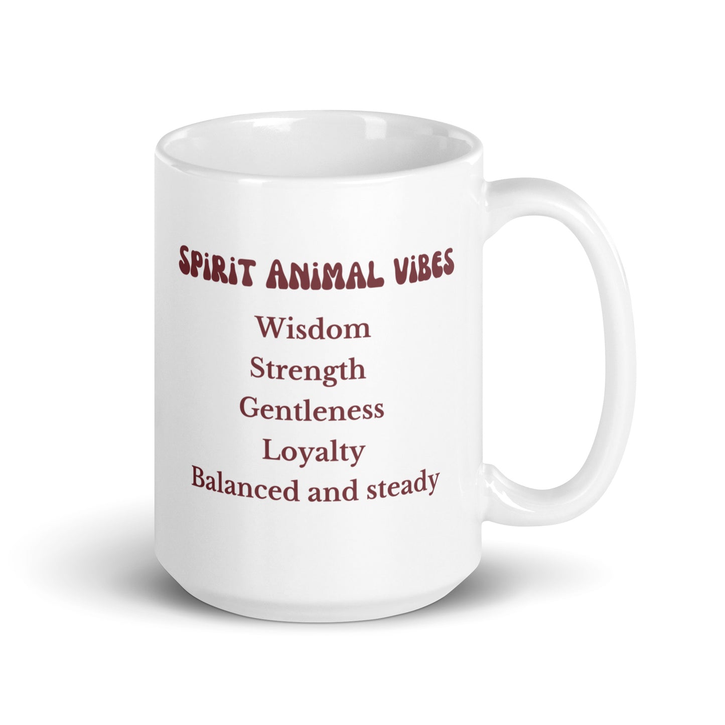 Elephant Spirit Animal Cermaic Mug